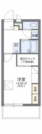 レオパレススリーアローズの物件間取画像